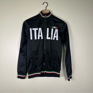 Y2K Unlimited ITALIA Sporty Flag Full Zip Track Jacket